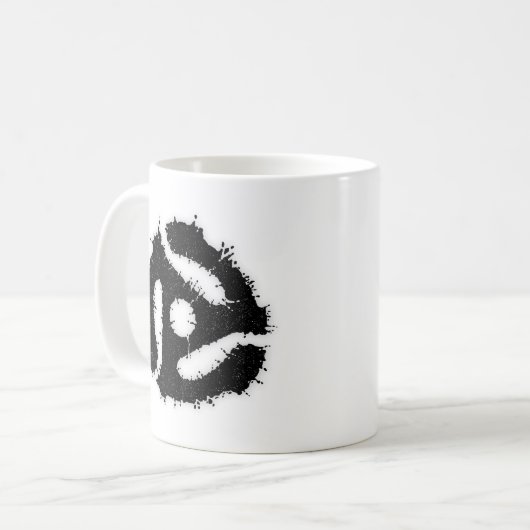Mug Messy B/W 45 Insertion (Devant gauche)