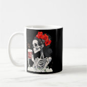 Mug Messy Bun Café Drôle Costume Mère Femmes (Gauche)