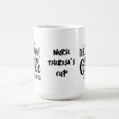 Mug Messy Hair frob café faisons ça Funny Nurse (Centre)