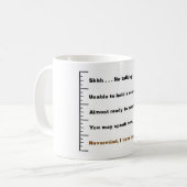 Mug Mesure de café (Devant gauche)