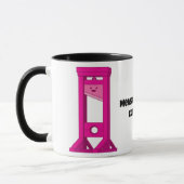 Mug Mesurer deux fois, couper une fois 🙂 Guillotine r (Gauche)