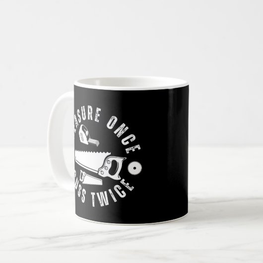Mug Mesurer une fois couché deux fois (Devant gauche)