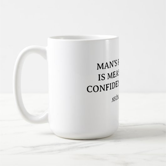 Mug Mesurer votre foi (Gauche)