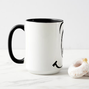 Mug met gelukkig gezicht mok