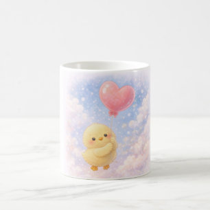 Mug met Lieve Alma Kuiken en Hartballon Koffiemok