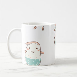Mug met Schattig Whimsical Karakter Lieve Cartoo Koffiemok