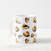 Mug met Sweet Treats-patroon Koffiemok (Voorkant links)