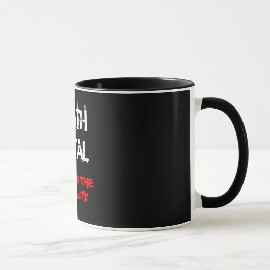 Mug Métal de la mort (Droite)