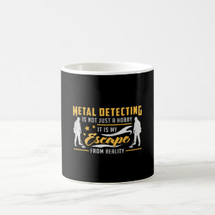 Mug Métal Détection Gold Detectorist Idée cadeau