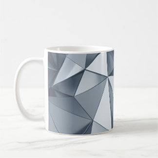 Mug Métal géométrique : Motif tridimensionnel