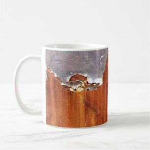 Mug Métal rustique : Texture Vintage en Fer.