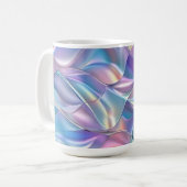 Mug Métallisé iridescent 6 Géométrique (Devant gauche)