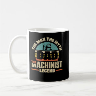 Mug Métalworker Machiniste, Père de l'usinage