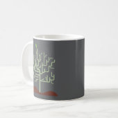 Mug Métamorphose symbolique Conception de croissance (Devant gauche)
