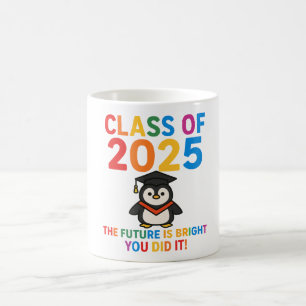 Mug Mete 2025 Graduation de pingouin