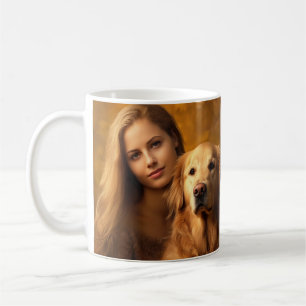 Mug Mete golden retriever Meilleur Chien Maman Jamais 