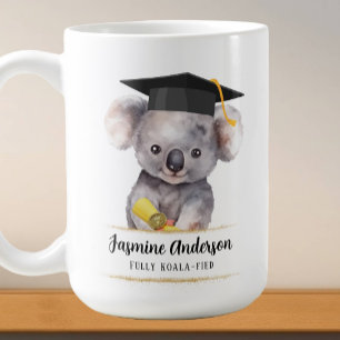 Mug Mete Graduation Koala personnalisée