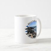 Mug Mete Meilleur Papa Ever Amateurs d'océan et de pla (Devant droit)