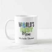 Mug Mete World's Best Mom Custom Photo (Gauche)