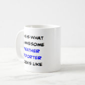 Mug météo reporter, génial (Devant gauche)