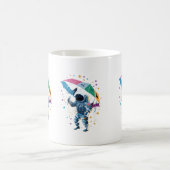 Mug Météo spatiale Tempête de l'astronaute Abstraite (Centre)