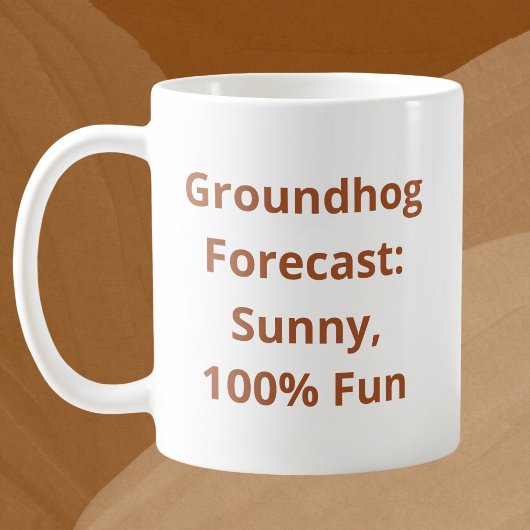 Mug Météo sur le sol personnalisé