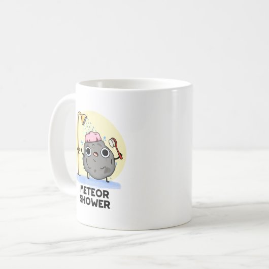 Mug Meteor Douche Funny Science Pun (Devant gauche)