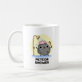 Mug Meteor Douche Funny Science Pun (Gauche)