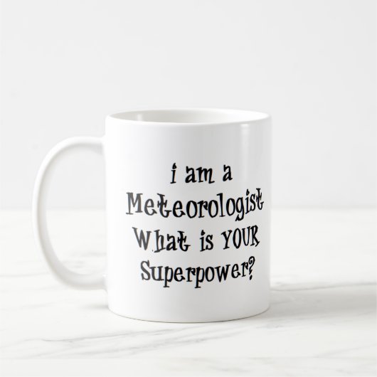 Mug météorologue (Gauche)