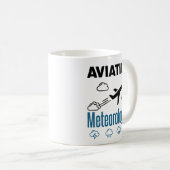 Mug Météorologue aéronautique (Devant droit)