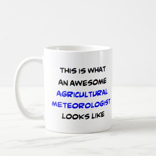 Mug météorologue agricole, génial (Gauche)