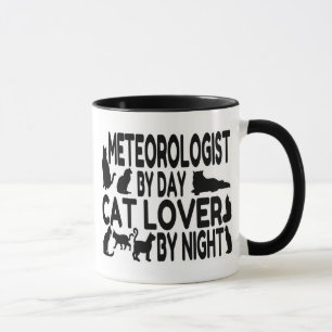Mug Météorologue Amoureux des chats