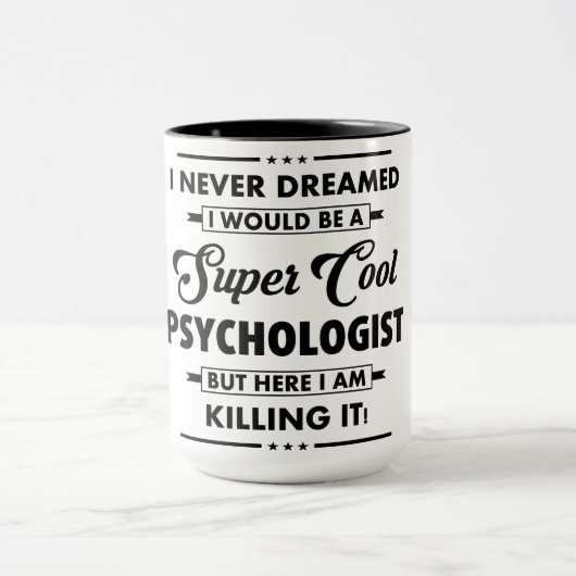 Mug Métier/Profession Drôle Super Médecin Cool (Centre)
