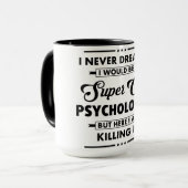 Mug Métier/Profession Drôle Super Médecin Cool (Devant gauche)