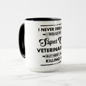 Mug Métier/Profession Drôle Super Médecin Cool (Devant gauche)