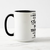 Mug Métier/Profession drôle Technicien Super Cool (Gauche)