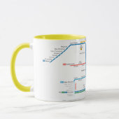 Mug Métro d'Athen (Gauche)