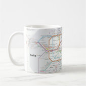 Mug Métro de Berlin (Gauche)