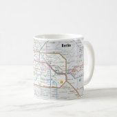 Mug Métro de Berlin (Devant droit)