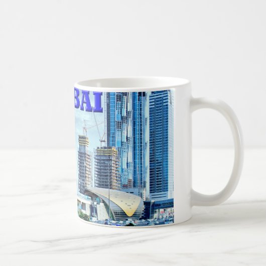 Mug Métro de Dubaï (Droite)