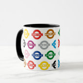Mug Métro de Londres (Devant gauche)