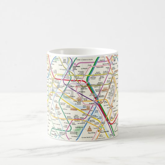 Mug Métro de Paris (Centre)