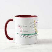 Mug Métro de Toronto (Gauche)