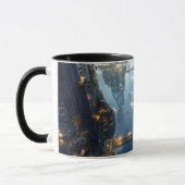 Mug Métropole flottante dans le ciel (Gauche)
