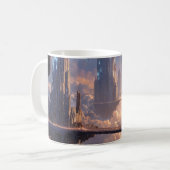 Mug Métropole flottante dans les nuages (Devant gauche)