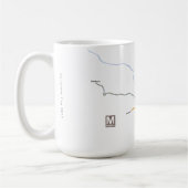 Mug Metrorail de WMATA (Gauche)