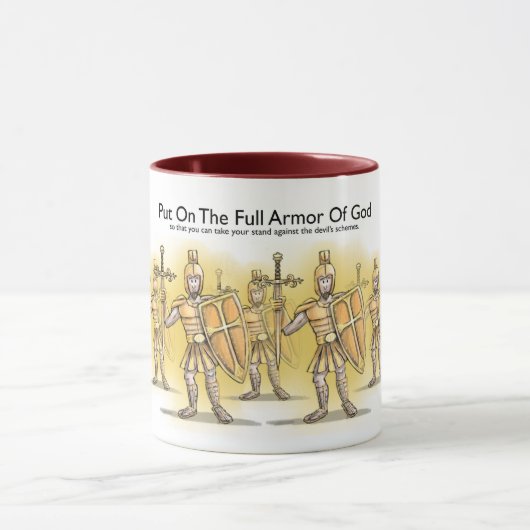 Mug Mets L'Armure Complète De Dieu (Centre)