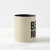Mug METS-MOI EN PLACE, Drôle caféine (Centre)