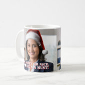 Mug Mets un chapeau de Père Noël | Amusant Office Fête (Devant gauche)