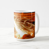 Mug Mettant d'aplomb des étincelles originales (Devant droit)